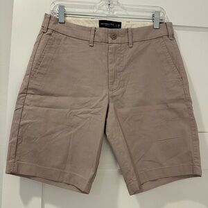 Abercrombie men’s stretch khaki shorts
